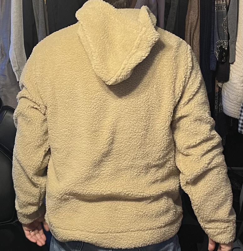 Sun + Stone Men's Tate Sherpa Hoodie, Created for Macy's