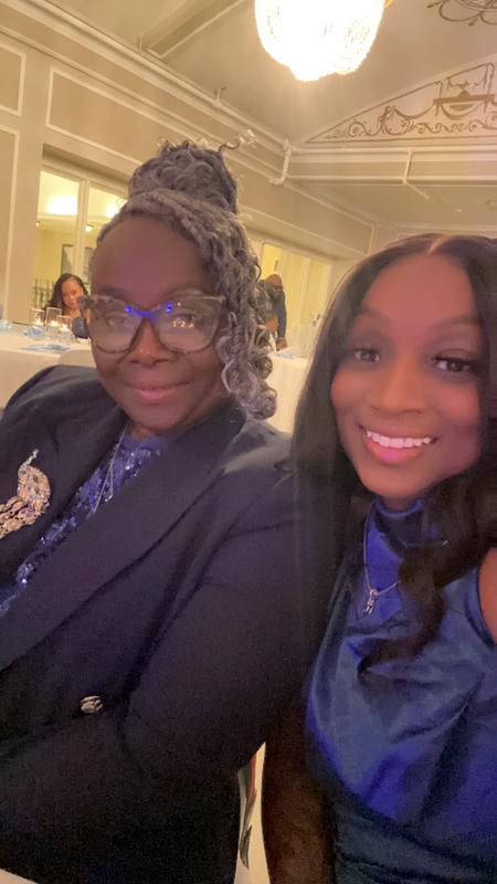 All blue 35th birthday gala