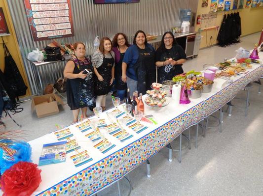 Painting party for a dear professional friend