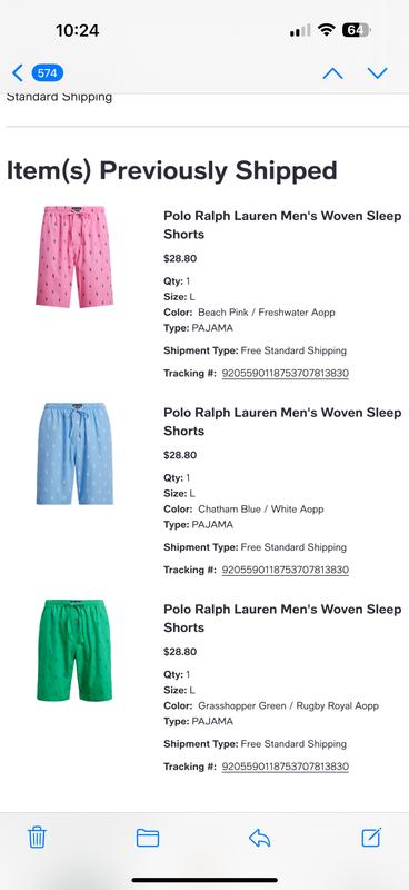 Men's Woven Sleep Shorts