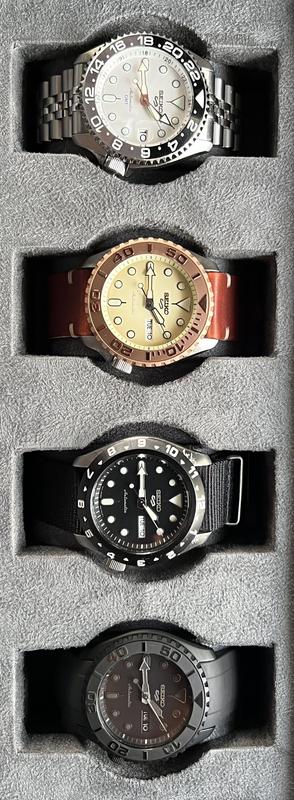 As you can see I’m a big fan of Seiko SSK and SRPD watches.  I have  four.