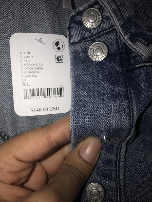 Free People Women's Remino Denim Mini Dress - Macy's