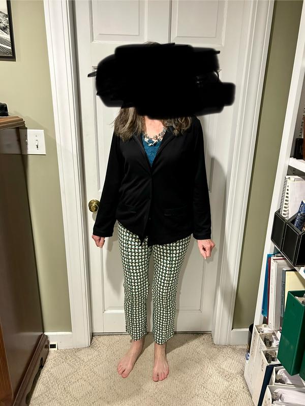 Too tight for her taste