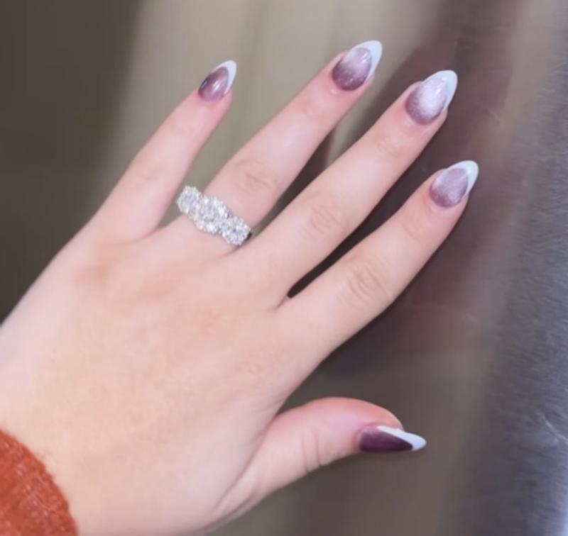 After I got my nails done love the way it looks