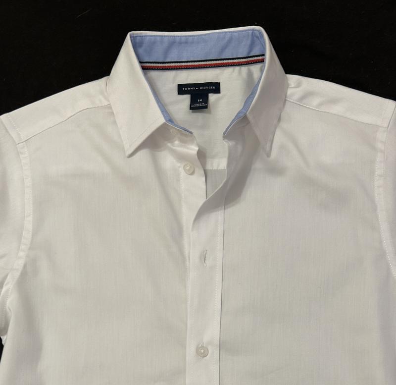 Long Sleeve Tommy Hilfiger White Shirt