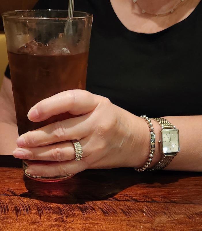 Worn with watch and received compliments.