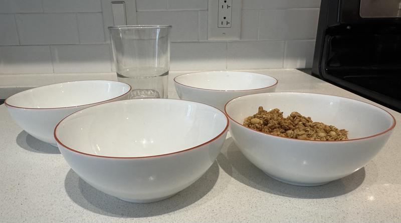 4 bowls