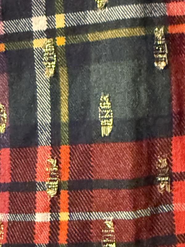 Magnification of glitter