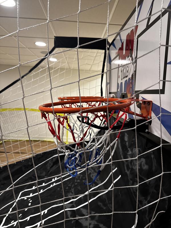 You can see the one rim is bent forward vs the other.