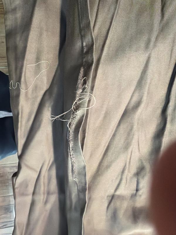 Pillow case with missed seam? Poor quality control, disappointing.