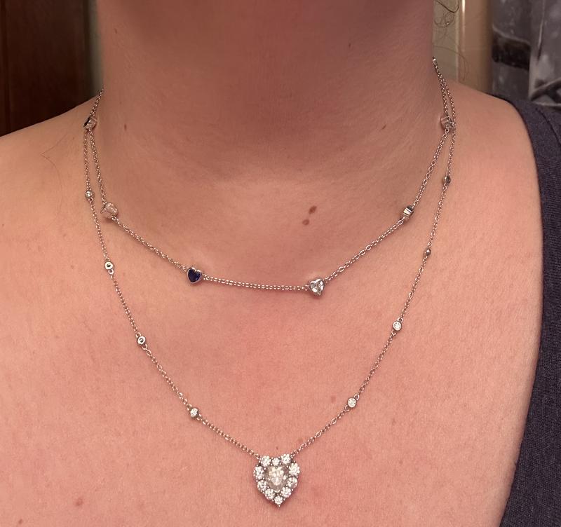 Bought it to layer with this necklace and couldn’t be more pleased with how it looks!