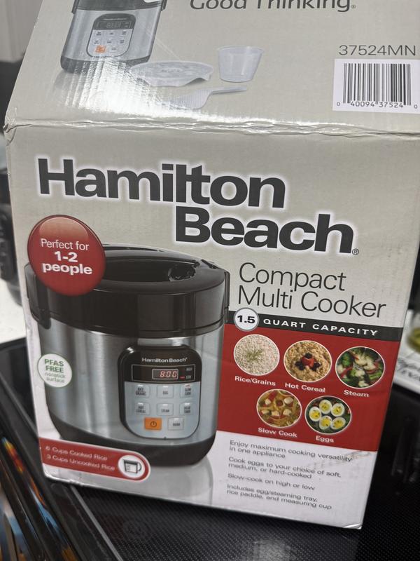 Compact but works great.