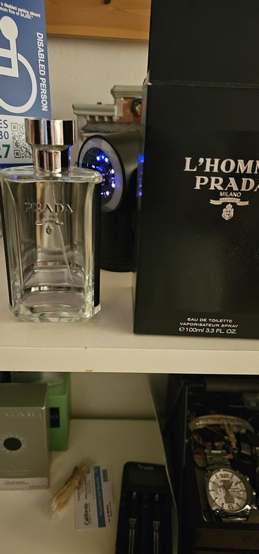 PRADA Men's L'Homme Prada Eau de Toilette Spray, 3.4 oz. - Macy's