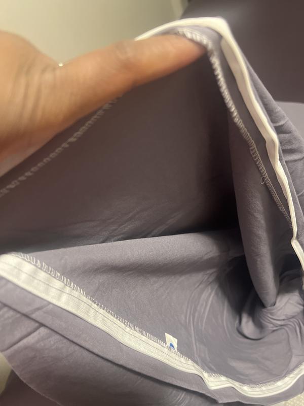 This is the inside of the duvet.