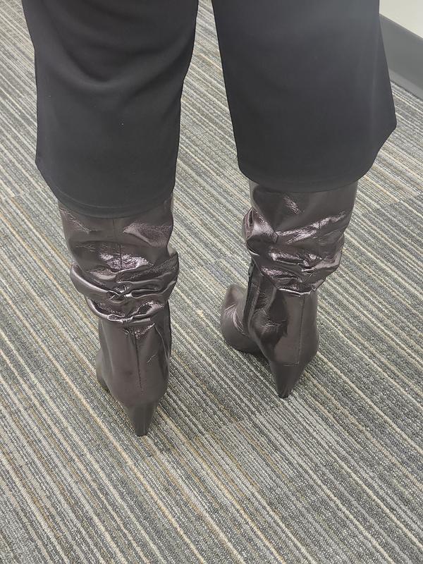 Pewter Slouchy Boots