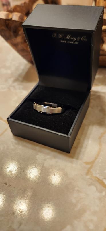 Macys jewelry mens wedding bands clearance