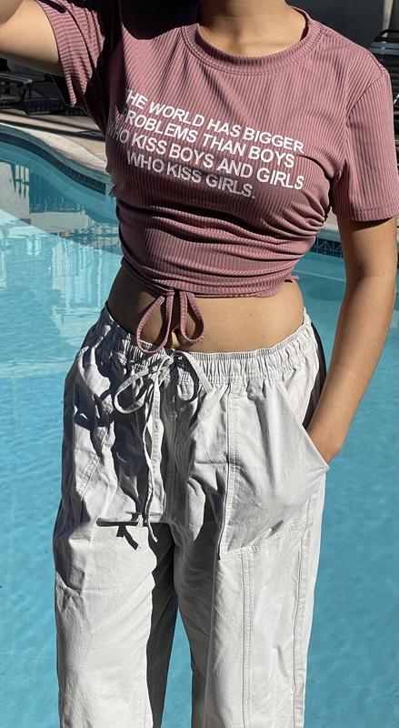 At the pool