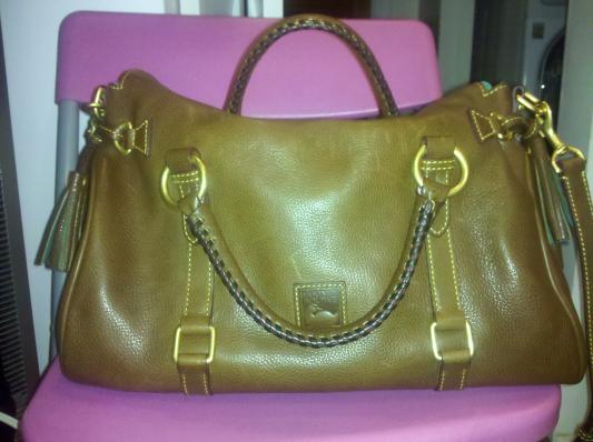 FLORENTINE SATCHEL CHESTNUT BROWN