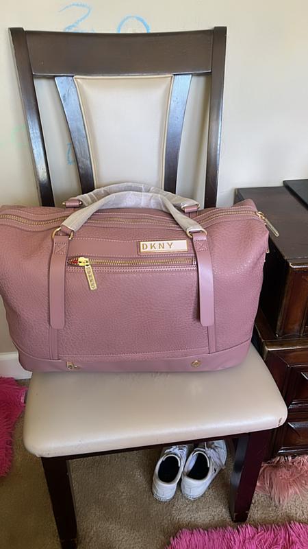 Dkny pink fashion luggage