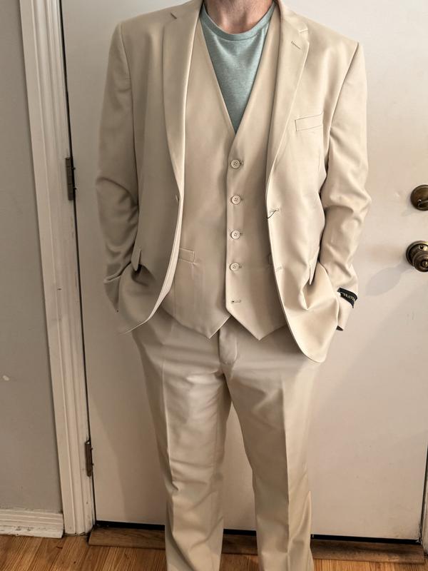 Braveman Men's 3-Piece Premium Vested 3-Piece Slim Fit Suit - Macy's