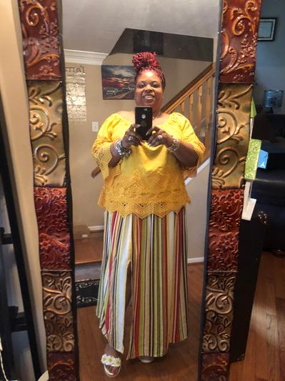 These shoes showed up & showed out.