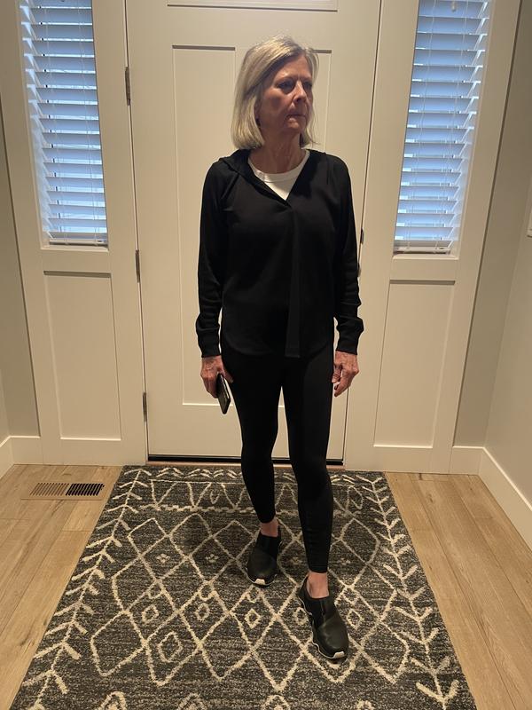 This shows me with joggers, jeans and leggings