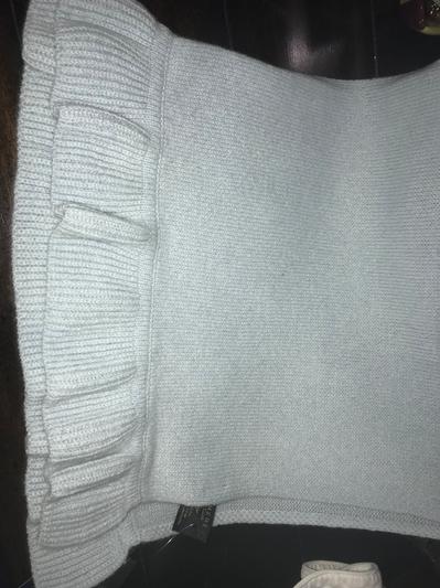 Ruffles at the bottom