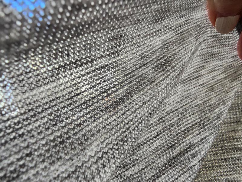 Looks like screen material, lol!