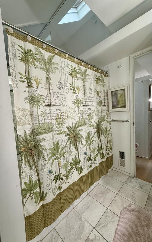 Avanti Colony Palm Tree Shower Curtain