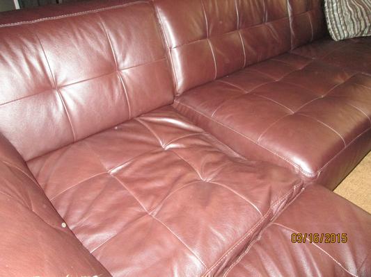 sunken cushions, no way you can fluff back up