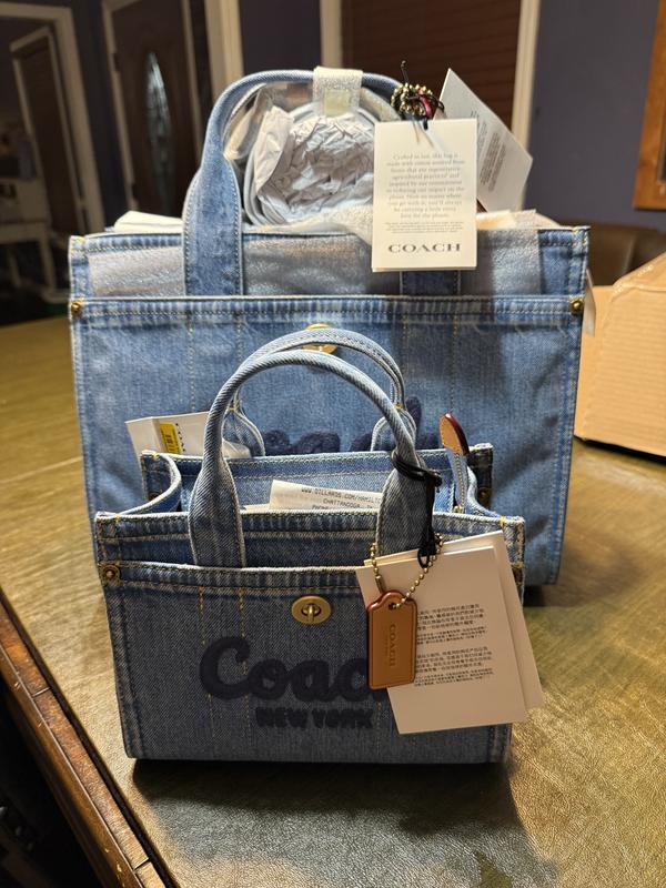 Coach● MINI Cargo Tote Bag 20 COACH Mini Cargo 20 Denim Tote Bag | Dillard's