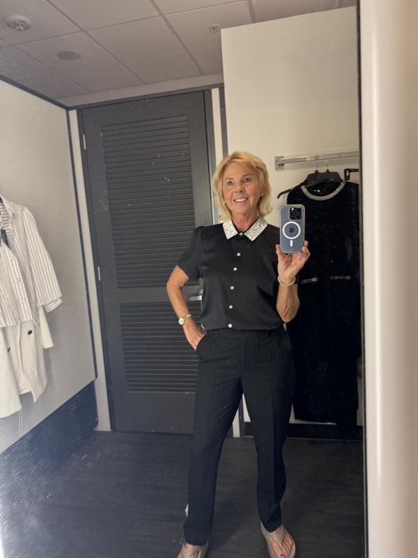 I’m in the dressing room here.