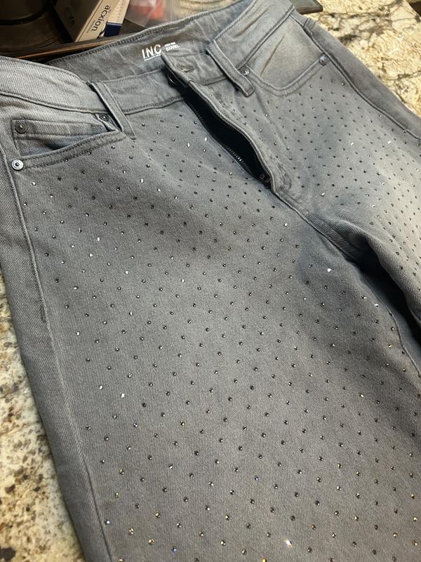 INC HW Barrel Jeans c Rhinestone (Front)
