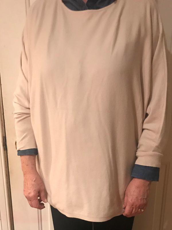 Layered with a jean shirt