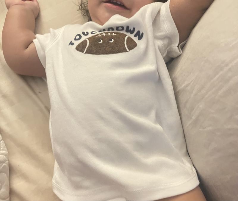 Baby Boys Short-Sleeve 3-24 Month Touchdown Graphic T-Shirt, Exclusively at Macy's
