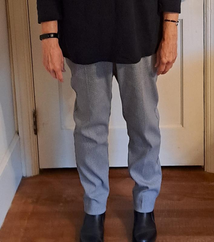 Front View of I.N.C. Women's Tummy-Control Mid-Rise Pants