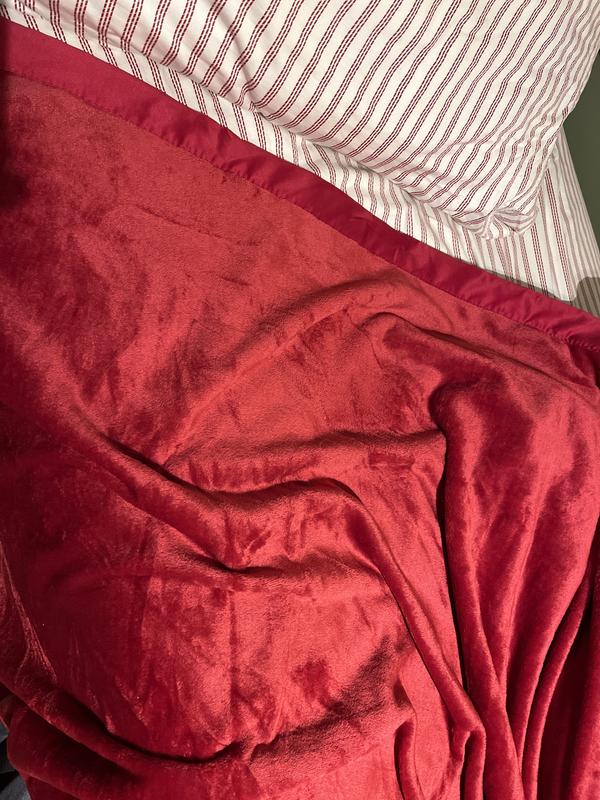 Red Velvet Blanket