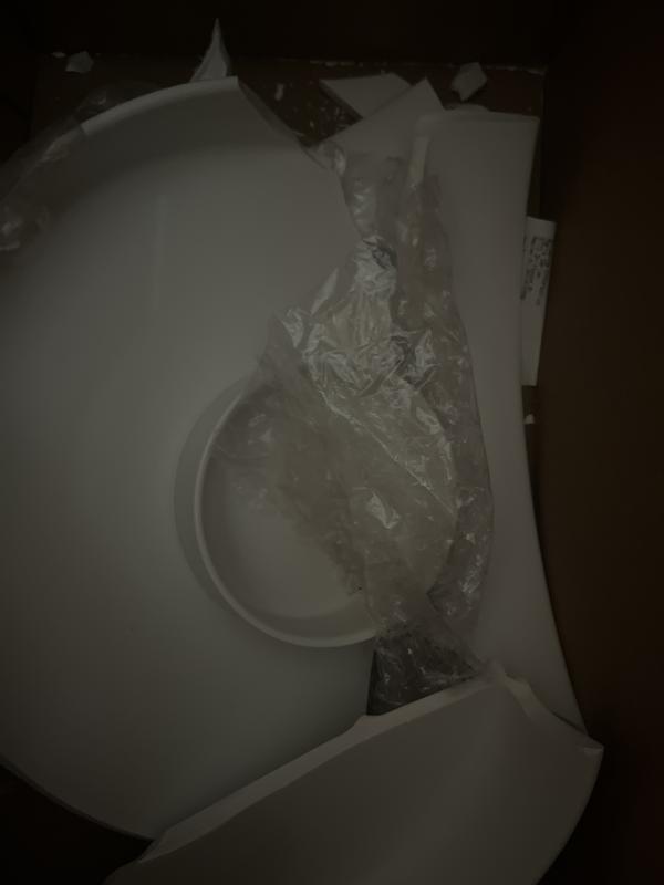 This is how I received my plate