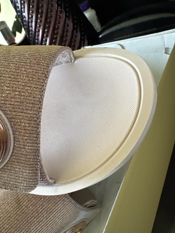 Women’s MK Charm Pool Slide Slip-On Flat Sandals