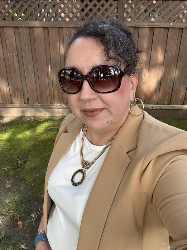 Women's Menswear Blazer, P/XS-4X, Created for Macy's