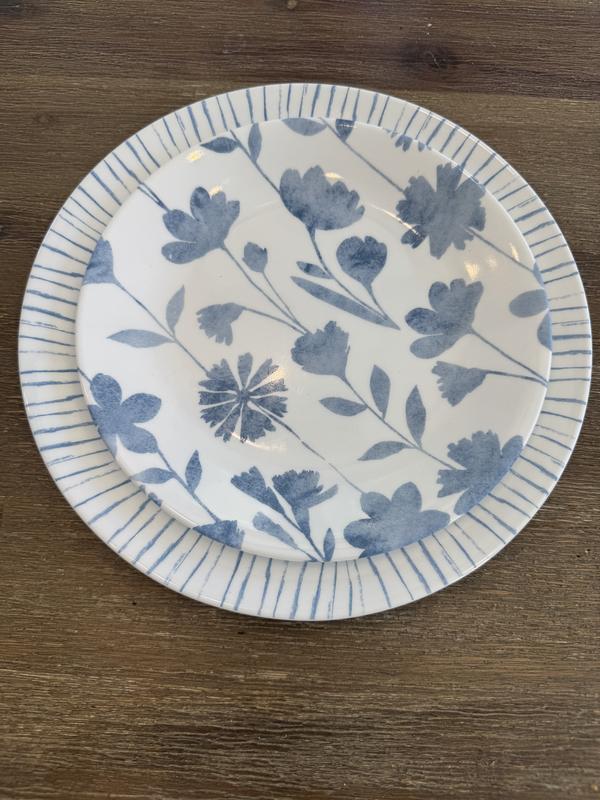 The floral pattern