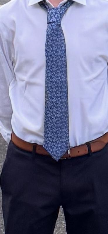 Bought for my son for HOCO.  Great quality, vibrant colors!  Would buy more from Tommy Hilfiger brand.