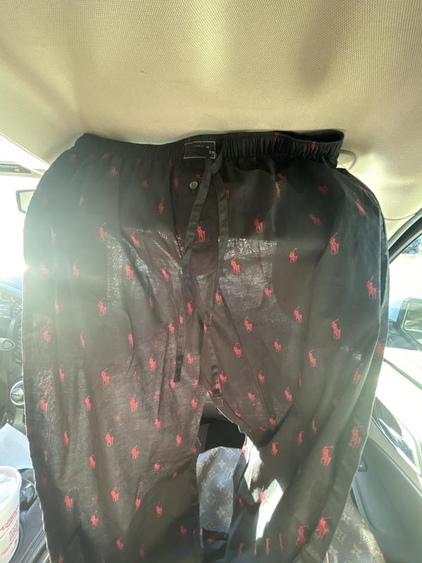 Allover Pony Print Pajama Pants