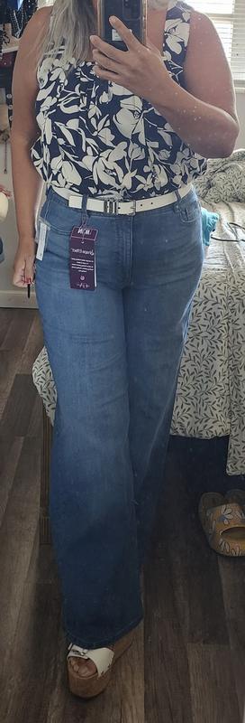 Women's Shape Effect Wide-Leg Jeans