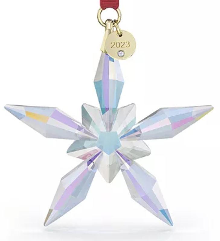 MACY'S SWAROVSKI ORNAMENT