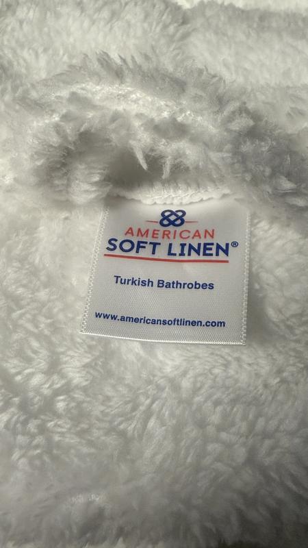 Polyester Robe made in Turkey, not USA like described
