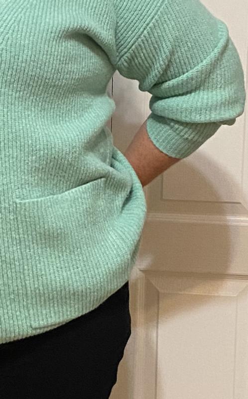 My instinct as a southerner in the summer…push those sleeves!  But also looks good when sleeves are down!  Fall cannot come quick enough!