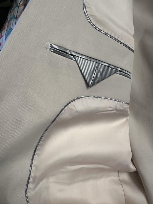 Mens Savvy Slim Vested Suit Grey by Braveman main image 1