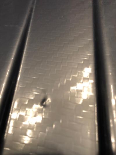 Weird lump under coating