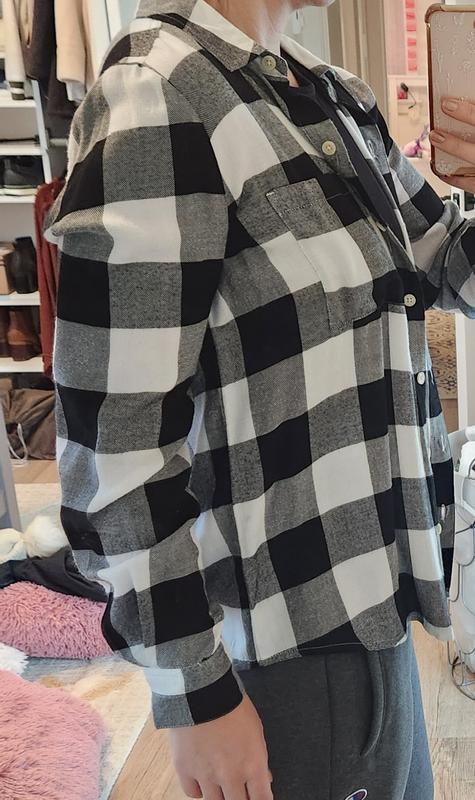 Style & Co Women's Perfect Plaid Button-Up Shirt, Created